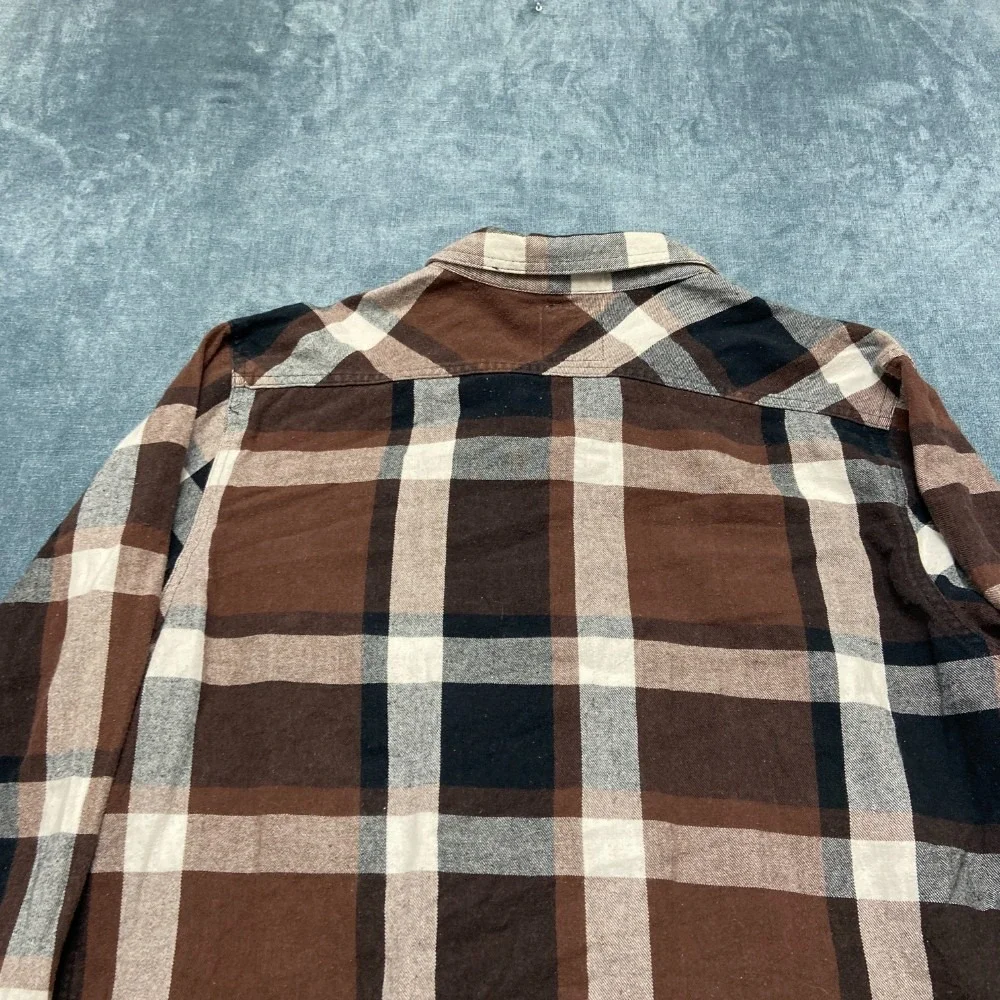 Levi's Shirt Mens Large Multicolor Check Cotton Button Up Flannel Long Sleeve